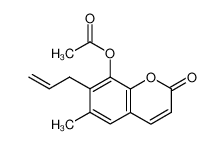 6-methyl-7-allyl-8-acetoxycoumarin_99330-16-2
