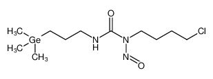 Urea, N-(4-chlorobutyl)-N-nitroso-N'-[3-(trimethylgermyl)propyl]-_99333-11-6