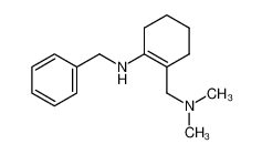 Benzyl-(2-dimethylaminomethyl-cyclohex-1-enyl)-amine_99348-81-9