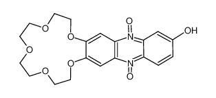 7'-Hydroxy-2,3-didehydrophenazino(2',3':2,3)-15-crown-5-5',10'-dioxid_99349-15-2