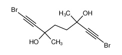 1,8-dibromo-3,6-dimethyl-octa-1,7-diyne-3,6-diol_99359-60-1