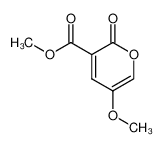 5-Methoxy-2-oxo-2H-pyran-3-carboxylic acid methyl ester_99366-57-1