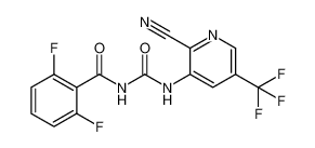 N-((2-cyano-5-(trifluoromethyl)pyridin-3-yl)carbamoyl)-2,6-difluorobenzamide_99368-62-4