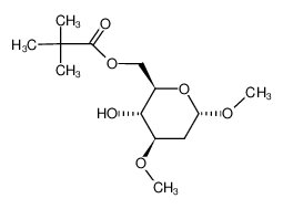 Methyl-2-desoxy-3-O-methyl-6-O-pivaloyl-α-D-arabino-hexopyranosid_99371-26-3
