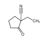 Cyclopentanecarbonitrile, 1-ethyl-2-oxo-_99372-97-1