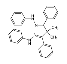 2,2-Dimethyl-1,3-diphenyl-1,3-propanedione bis-phenylhydrazone_99378-32-2