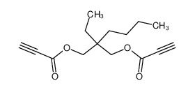 Propynoic acid 2-ethyl-2-propynoyloxymethyl-hexyl ester_994-84-3