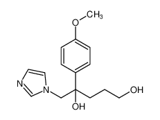 1,4-Pentanediol, 5-(1H-imidazol-1-yl)-4-(4-methoxyphenyl)-_99407-19-9