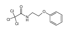 trichloro-acetic acid-(2-phenoxy-ethylamide)_99421-77-9