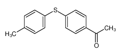1-(4-(4-tolylsulfanylphenyl))ethanone_99433-27-9