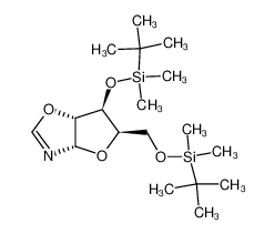 3',5'-bis-O-(tert-butyldimethylsilyl)-α-D-xylofuran(1',2':4,5)-2-oxazoline_99436-43-8