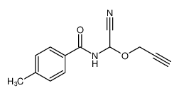 Benzamide, N-[cyano(2-propynyloxy)methyl]-4-methyl-_99444-07-2
