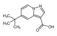 Pyrazolo[1,5-a]pyridine-3-carboxylic acid, 5-(1,1-dimethylethyl)-_99446-35-2