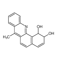 7-methyl-1,2-dihydrobenzo[c]acridine-1,2-diol_99452-14-9