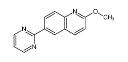 2-Methoxy-6-pyrimidin-2-yl-quinoline_99455-48-8