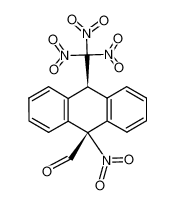9-Nitro-10-trinitromethyl-9,10-dihydro-anthracene-9-carbaldehyde_99458-47-6