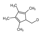 1,2,3,4-tetramethyl-5-(methyl-d)cyclopenta-1,3-diene_99458-58-9