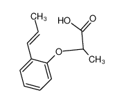 2-[((E,Z)-2-propenyl)-phenoxy]-propionic acid_99477-26-6