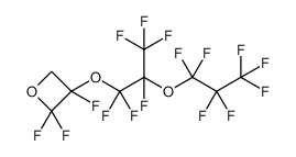 2,2,3-trifluoro-3-(1,1,2,3,3,3-hexafluoro-2-(perfluoropropoxy)propoxy)oxetane_99492-76-9