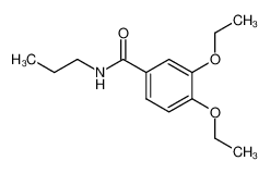 3,4-Diethoxy-N-propyl-benzamide_99499-11-3