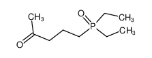 Diethyl-(4-oxo-pentyl)-phosphinoxid_995-72-2