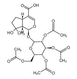 mussaenosidic acid tetraacetate_99500-01-3