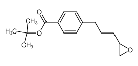 1,1-dimethylethyl 4-(3-oxiranylpropyl)benzoate_99500-51-3