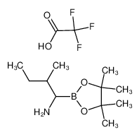 4,4,5,5-tetramethyl-α-(1-methylpropyl)-1,3,2-dioxaborolane-2-methanamine, trifluoroacetic acid salt_99503-56-7