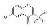 6-Methyl-4-oxo-4H-1-benzopyran-3-sulfonsaeure_99505-05-2