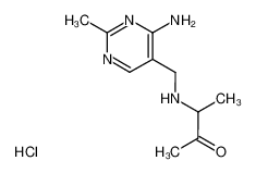 3-[(4-amino-2-methyl-pyrimidin-5-ylmethyl)-amino]-butan-2-one; dihydrochloride_99513-46-9