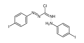 1.5-Di-(4-jod-phenyl)-3-chlor-formazan_99515-23-8