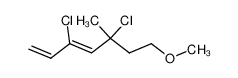 (3,5-dichloro-3-methyl-hepta-4,6-dienyl)-methyl ether_99516-16-2