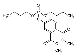 dimethyl 4-((dibutoxyphosphorothioyl)oxy)phthalate_99521-19-4