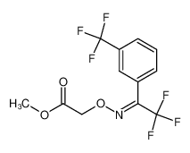 1-(3-Trifluoromethylphenyl)-1-methoxycarbonyl-methoximino-2,2,2-trifluoroethane_99521-49-0