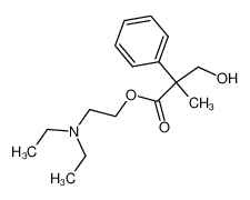 (-)-2-(diethylamino)ethyl α-methyltropate_99545-92-3