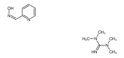 N1,N1,N3,N3-tetrametylquanidium salt of 2-pyridinecarboxaldehyde oxim_99565-56-7
