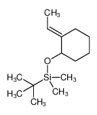 (E)-tert-butyl((2-ethylidenecyclohexyl)oxy)dimethylsilane_99572-33-5