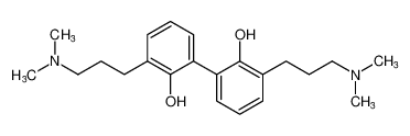 [1,1'-Biphenyl]-2,2'-diol, 3,3'-bis[3-(dimethylamino)propyl]-_99573-55-4