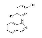 Phenol, 4-[(1H-pyrazolo[4,3-b]pyridin-7-yl)amino]-_99592-05-9