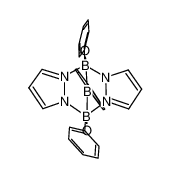 C6H5B(μ-C3H3N2)2(μ-OBC6H5O)BC6H5_99593-93-8
