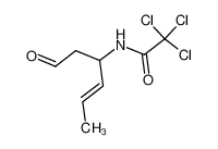 (E)-3-(trichloroacetamido)-4-hexenal_99594-36-2