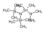 Dimethylamino-bis-(trimethylsilyl)-aminodimethylstannan_996-38-3