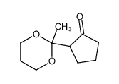 2-(2-Methyl-1,3-dioxan-2-yl)cyclopentanon_99601-13-5