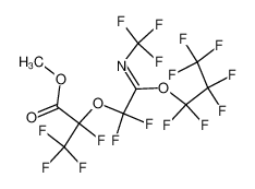 methyl perfluoro-5-(methylimino)-2-methyl-3,6-dioxanonanoate_99605-51-3