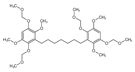 2,2'-Heptamethylenebis[1,4-dimethoxy-3,6-bis(methoxymethoxy)benzene]_99608-59-0