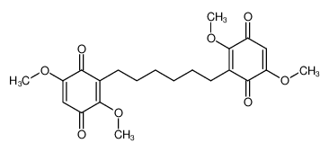 2,2'-Hexamethylenebis(3,6-dimethoxy-1,4benzoquinone)_99608-73-8