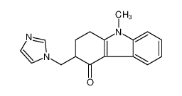 3-(imidazol-1-ylmethyl)-9-methyl-2,3-dihydro-1H-carbazol-4-one_99614-03-6