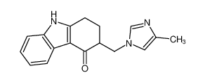 3-((4-methyl-1H-imidazol-1-yl)methyl)-1,2,3,9-tetrahydro-4H-carbazol-4-one_99614-20-7