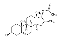 17-acetoxy-16-methylandrost-5-en-3β-ol_99616-73-6