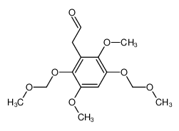 2-[2,5-dimethoxy-3,6-bis(methoxymethoxy)phenyl]acetoaldehyde_99621-63-3